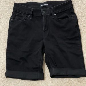 DKNY black Jean shorts